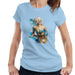 Sidney Maurer Original Portrait Of Lady Gaga Sea Shell Bikini Womens T-Shirt - Womens T-Shirt