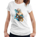 Sidney Maurer Original Portrait Of Lady Gaga Sea Shell Bikini Womens T-Shirt - Womens T-Shirt