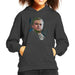 Sidney Maurer Original Portrait Of Leonardo DiCaprio Stare Kids Hooded Sweatshirt - Kids Boys Hooded Sweatshirt