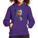 Sidney Maurer Original Portrait Of Leonardo DiCaprio Stare Kids Hooded Sweatshirt - Kids Boys Hooded Sweatshirt