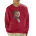 Sidney Maurer Original Portrait Of Leonardo DiCaprio Stare Kids Sweatshirt - Kids Boys Sweatshirt