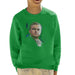 Sidney Maurer Original Portrait Of Leonardo DiCaprio Stare Kids Sweatshirt - Kids Boys Sweatshirt