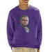 Sidney Maurer Original Portrait Of Leonardo DiCaprio Stare Kids Sweatshirt - Kids Boys Sweatshirt