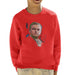 Sidney Maurer Original Portrait Of Leonardo DiCaprio Stare Kids Sweatshirt - Kids Boys Sweatshirt