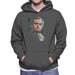 Sidney Maurer Original Portrait Of Leonardo DiCaprio Stare Mens Hooded Sweatshirt - Mens Hooded Sweatshirt