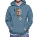 Sidney Maurer Original Portrait Of Leonardo DiCaprio Stare Mens Hooded Sweatshirt - Mens Hooded Sweatshirt
