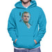 Sidney Maurer Original Portrait Of Leonardo DiCaprio Stare Mens Hooded Sweatshirt - Mens Hooded Sweatshirt