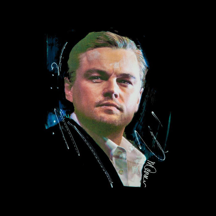 Sidney Maurer Original Portrait Of Leonardo DiCaprio Stare Kids Varsity Jacket - Kids Boys Varsity Jacket