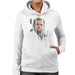Sidney Maurer Original Portrait Of Leonardo DiCaprio Stare Womens Hooded Sweatshirt - Womens Hooded Sweatshirt