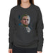 Sidney Maurer Original Portrait Of Leonardo DiCaprio Stare Womens Sweatshirt - Womens Sweatshirt