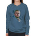 Sidney Maurer Original Portrait Of Leonardo DiCaprio Stare Womens Sweatshirt - Womens Sweatshirt