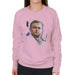 Sidney Maurer Original Portrait Of Leonardo DiCaprio Stare Womens Sweatshirt - Womens Sweatshirt