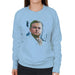 Sidney Maurer Original Portrait Of Leonardo DiCaprio Stare Womens Sweatshirt - Womens Sweatshirt