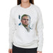 Sidney Maurer Original Portrait Of Leonardo DiCaprio Stare Womens Sweatshirt - Womens Sweatshirt