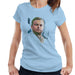 Sidney Maurer Original Portrait Of Leonardo DiCaprio Stare Womens T-Shirt - Womens T-Shirt