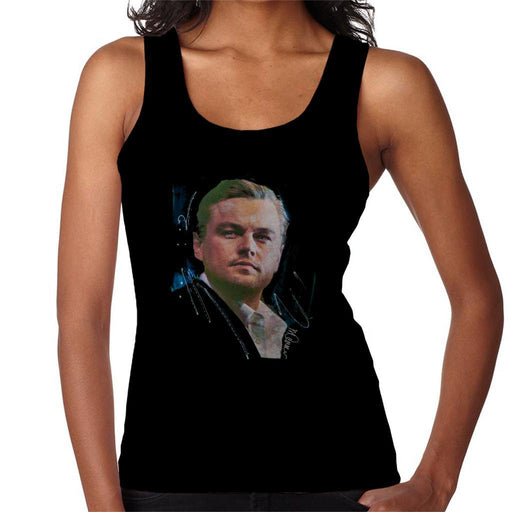 Sidney Maurer Original Portrait Of Leonardo DiCaprio Stare Womens Vest - Womens Vest