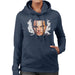 Sidney Maurer Original Portrait Of Leonardo DiCaprio Closeup Womens Hooded Sweatshirt - Womens Hooded Sweatshirt