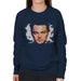 Sidney Maurer Original Portrait Of Leonardo DiCaprio Closeup Womens Sweatshirt - Womens Sweatshirt