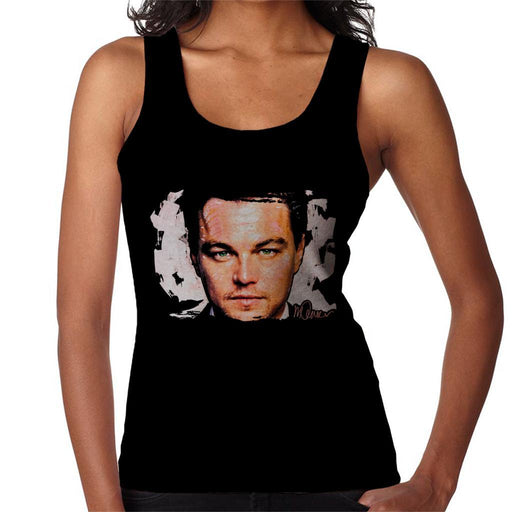 Sidney Maurer Original Portrait Of Leonardo DiCaprio Closeup Womens Vest - Womens Vest
