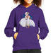 Sidney Maurer Original Portrait Of Marilyn Monroe White Dress Kids Hooded Sweatshirt - Kids Boys Hooded Sweatshirt