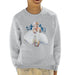 Sidney Maurer Original Portrait Of Marilyn Monroe White Dress Kids Sweatshirt - Kids Boys Sweatshirt