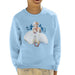 Sidney Maurer Original Portrait Of Marilyn Monroe White Dress Kids Sweatshirt - Kids Boys Sweatshirt
