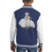 Sidney Maurer Original Portrait Of Marilyn Monroe White Dress Kids Varsity Jacket - Kids Boys Varsity Jacket