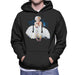 Sidney Maurer Original Portrait Of Marilyn Monroe White Dress Mens Hooded Sweatshirt - Mens Hooded Sweatshirt