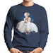 Sidney Maurer Original Portrait Of Marilyn Monroe White Dress Mens Sweatshirt - Mens Sweatshirt