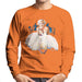 Sidney Maurer Original Portrait Of Marilyn Monroe White Dress Mens Sweatshirt - Mens Sweatshirt