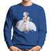 Sidney Maurer Original Portrait Of Marilyn Monroe White Dress Mens Sweatshirt - Mens Sweatshirt