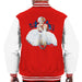 Sidney Maurer Original Portrait Of Marilyn Monroe White Dress Mens Varsity Jacket - Mens Varsity Jacket