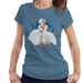 Sidney Maurer Original Portrait Of Marilyn Monroe White Dress Womens T-Shirt - Womens T-Shirt