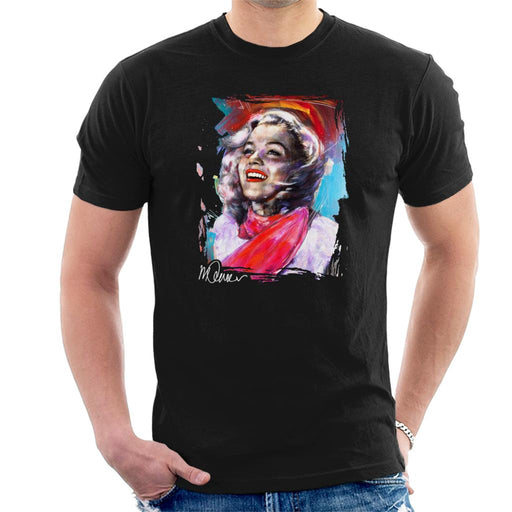Sidney Maurer Original Portrait Of Marilyn Monroe Scarf Men's T-Shirt
