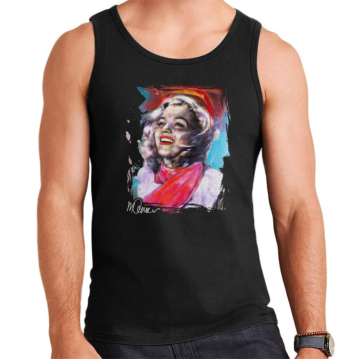 Sidney Maurer Original Portrait Of Marilyn Monroe Scarf Men's Vest