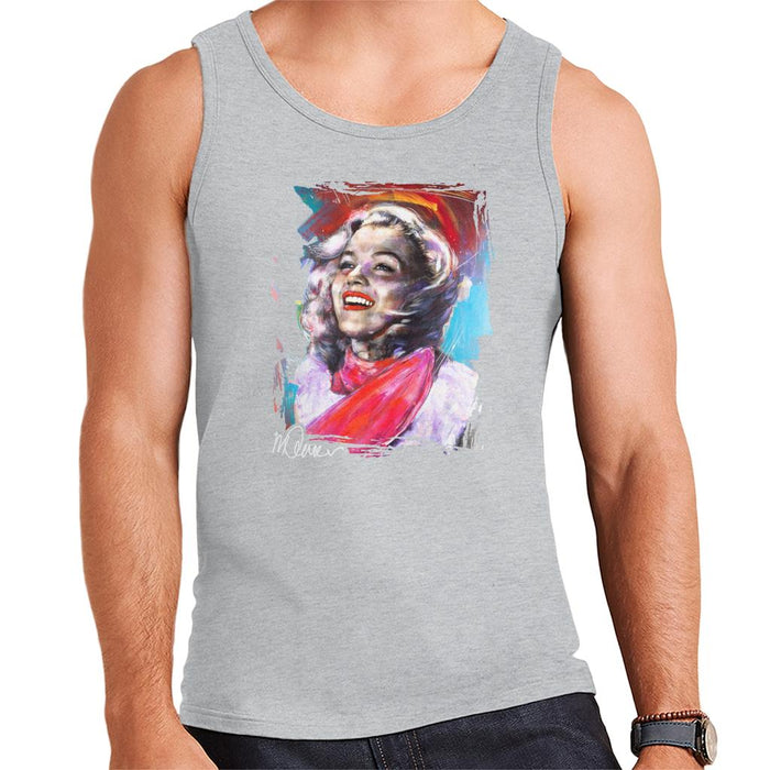 Sidney Maurer Original Portrait Of Marilyn Monroe Scarf Men's Vest