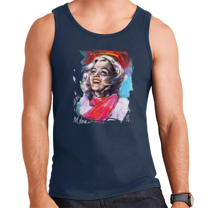 Sidney Maurer Original Portrait Of Marilyn Monroe Scarf Men's Vest