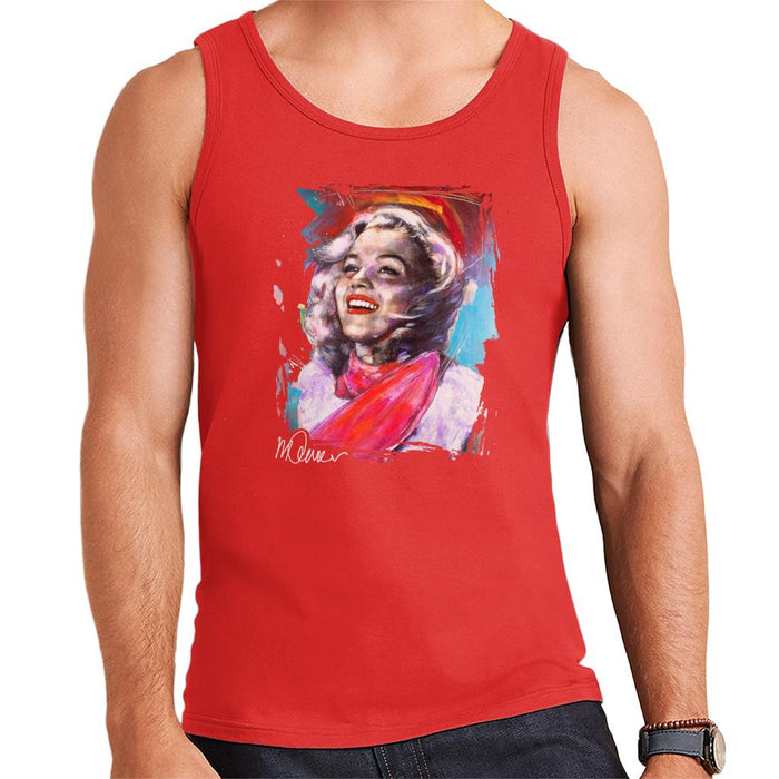 Sidney Maurer Original Portrait Of Marilyn Monroe Scarf Men's Vest