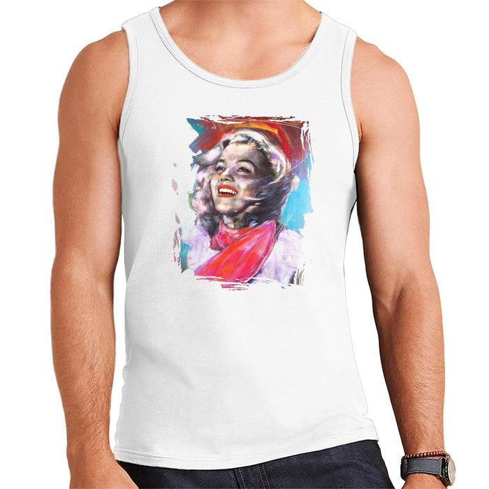 Sidney Maurer Original Portrait Of Marilyn Monroe Scarf Men's Vest