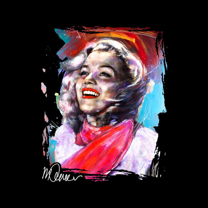 Sidney Maurer Original Portrait Of Marilyn Monroe Scarf Men's Sweatshirt