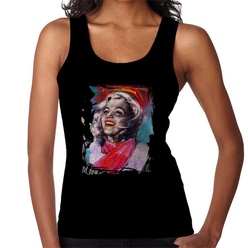 Sidney Maurer Original Portrait Of Marilyn Monroe Scarf Women's Vest