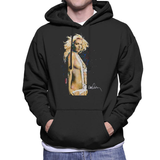 Sidney Maurer Original Portrait Of Britney Spears Necklaces Mens Hooded Sweatshirt - Mens Hooded Sweatshirt