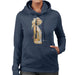 Sidney Maurer Original Portrait Of Britney Spears Necklaces Womens Hooded Sweatshirt - Womens Hooded Sweatshirt