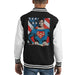 Sidney Maurer Original Portrait Of Superman Christopher Reeve Kids Varsity Jacket - Kids Boys Varsity Jacket