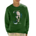 Sidney Maurer Original Portrait Of Clint Eastwood Kids Sweatshirt - Kids Boys Sweatshirt