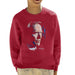 Sidney Maurer Original Portrait Of Clint Eastwood Kids Sweatshirt - Kids Boys Sweatshirt
