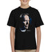 Sidney Maurer Original Portrait Of Clint Eastwood Kids T-Shirt - Kids Boys T-Shirt