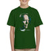 Sidney Maurer Original Portrait Of Clint Eastwood Kids T-Shirt - Kids Boys T-Shirt