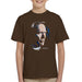 Sidney Maurer Original Portrait Of Clint Eastwood Kids T-Shirt - Kids Boys T-Shirt