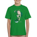 Sidney Maurer Original Portrait Of Clint Eastwood Kids T-Shirt - Kids Boys T-Shirt